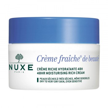 nuxe crme frache de beaute crema hidratante 48h 50ml